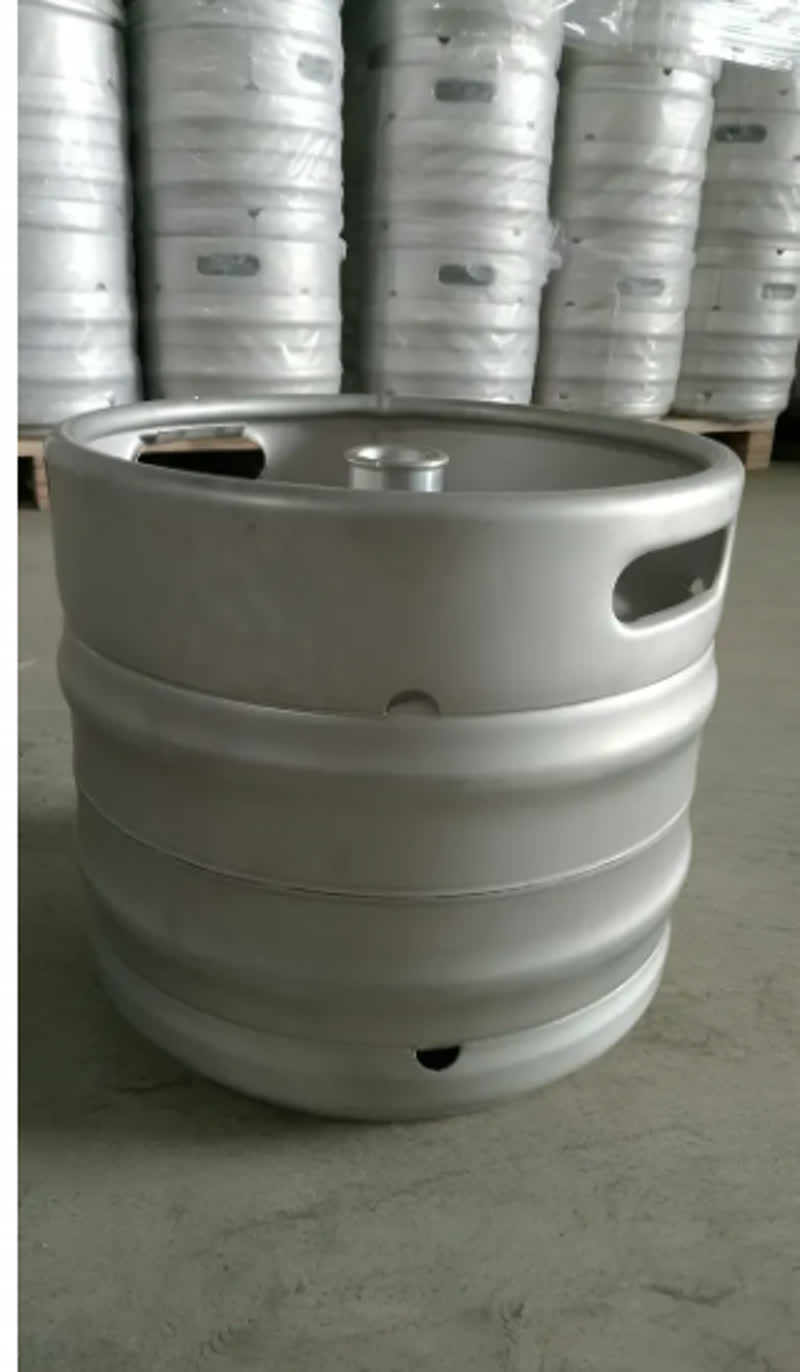 Barril de chopp de 30 litros em aço inox